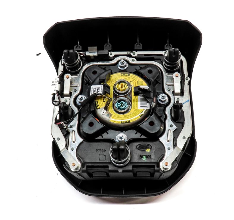 Thumbnail 5: 14-17 RANGE ROVER SPORT (L405 L494) 3.0L STEERING WHEEL AIRBAG AIR BAG (BLACK)