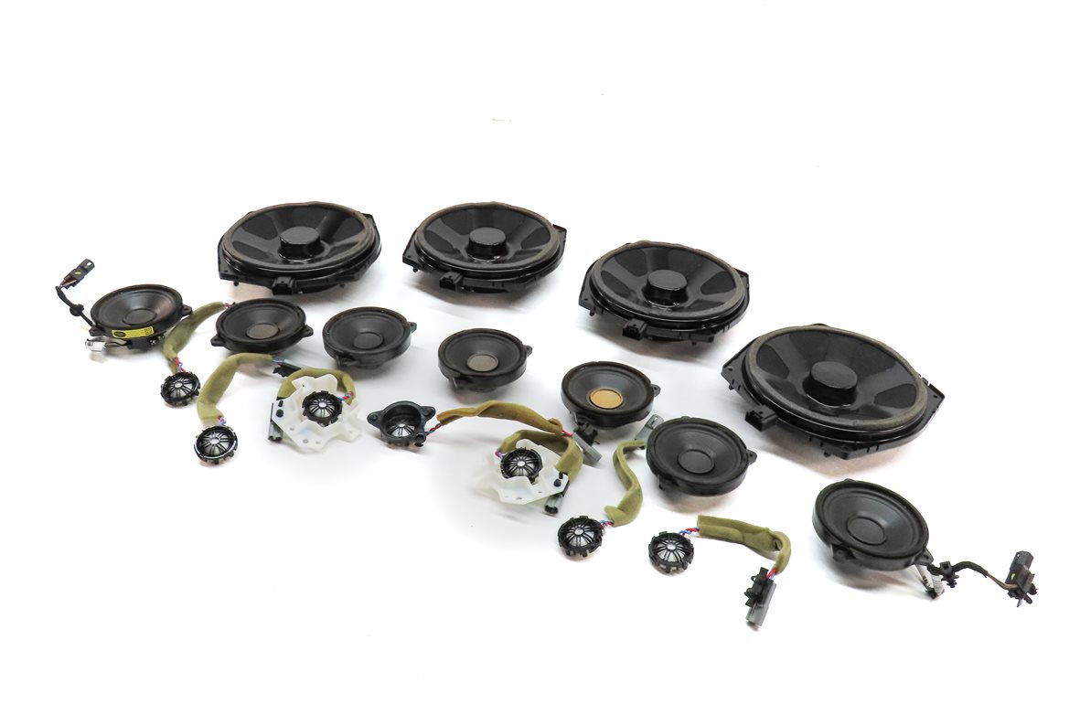 2014 RANGE ROVER SPORT (L494) RADIO STEREO AUDIO SOUND SYSTEM SPEAKER SET/18