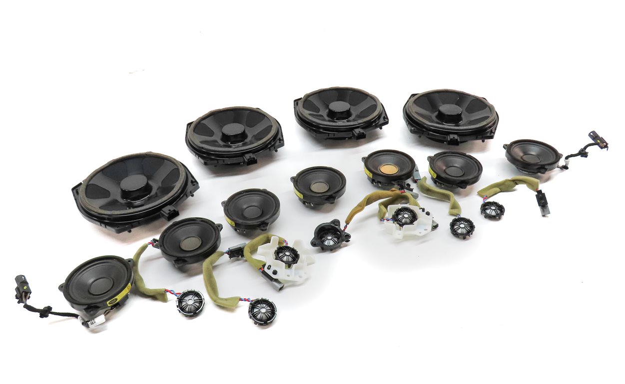 Thumbnail 19: 2014 RANGE ROVER SPORT (L494) RADIO STEREO AUDIO SOUND SYSTEM SPEAKER SET/18
