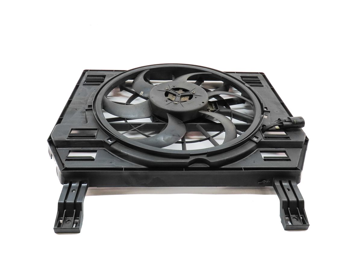 Thumbnail 4: 13-16 RANGE ROVER SPORT (L405 L494) CONDENSER ELECTRIC COOLING FAN & SHROUD