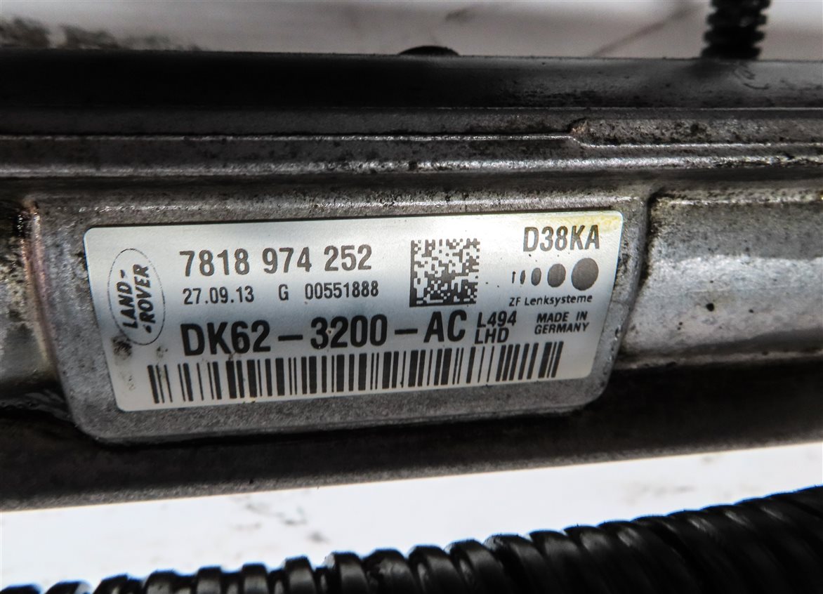 Thumbnail 10: 2014-2015 RANGE ROVER SPORT (L494) POWER STEERING GEAR RACK & PINION ELECTRIC