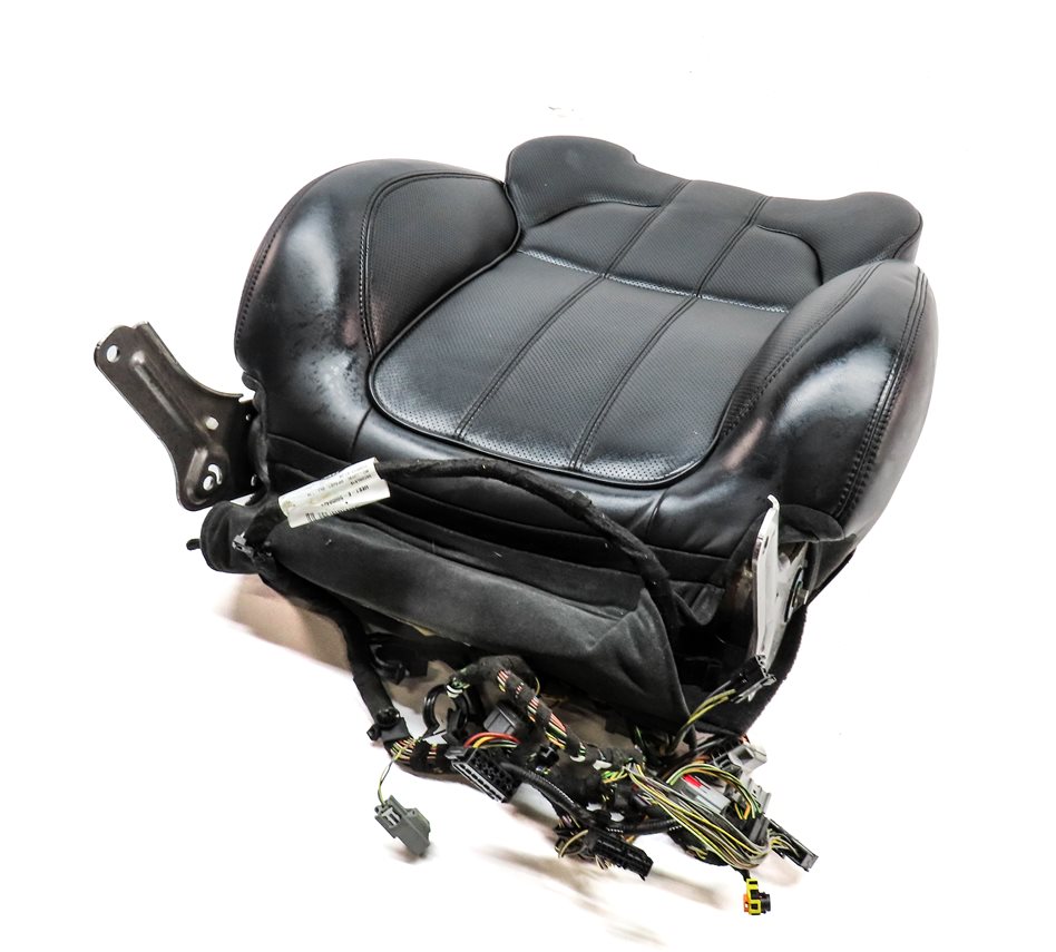 14 ROVER SPORT L494 FRONT LEFT DRIVER UPPER HEATED SEAT BACK CUSHION (Black)