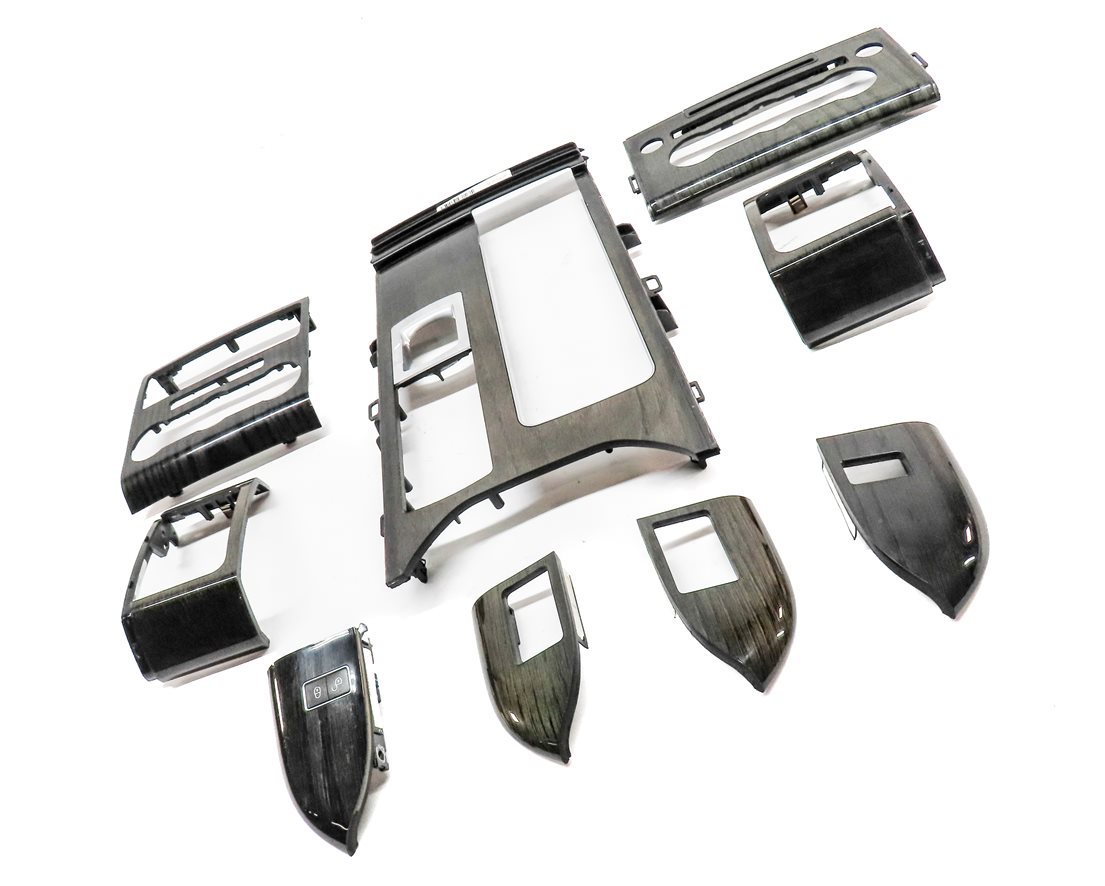 Thumbnail 21: 2014 ROVER SPORT (L494) INTERIOR DASH DOOR CENTER CONSOLE TRIM SET/9 (Grey Oak)