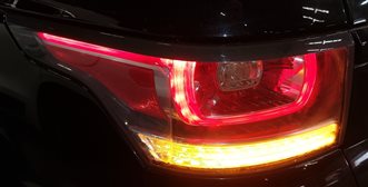 Thumbnail 2: 14-17 RANGE ROVER SPORT L494 REAR LEFT DRIVER OUTER QUARTER PANEL TAILLIGHT LAMP
