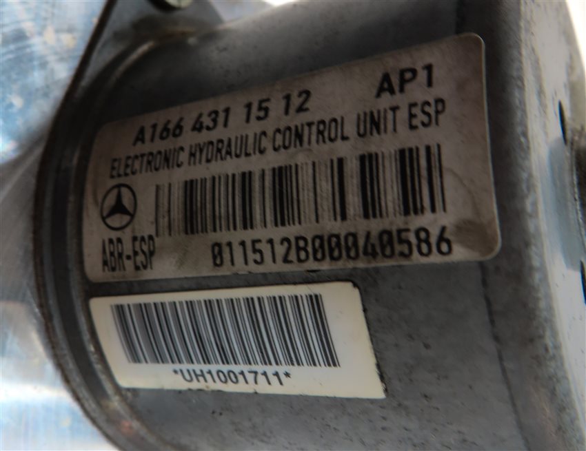 Thumbnail 8: 2012-2013 MERCEDES GL ML CLASS (W166 X166) ABS ANTI LOCK BRAKE PUMP w/ MODULE