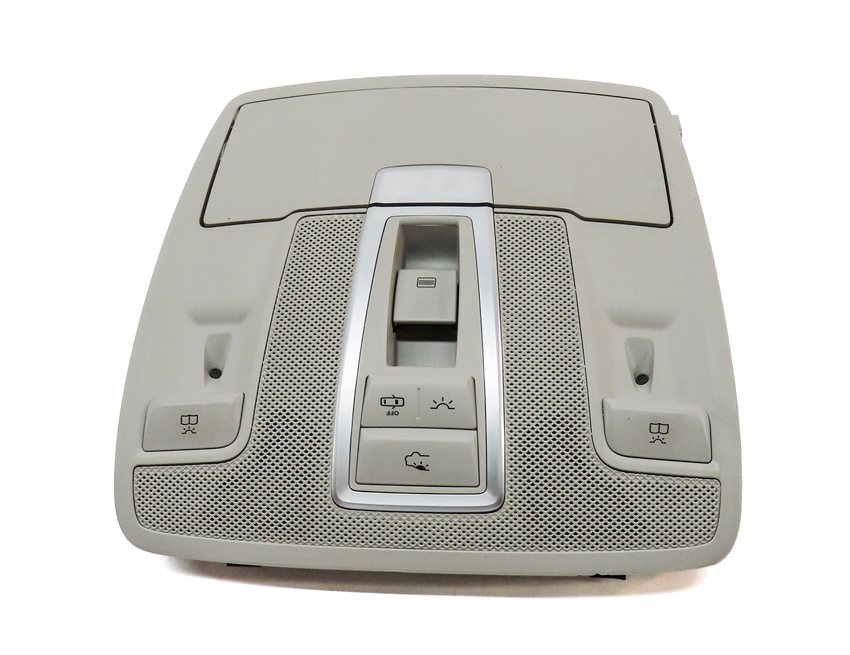 Thumbnail 4: 12 MERCEDES ML350 (W166) FRONT INTERIOR OVERHEAD DOME LIGHT LAMP SUNGLASS HOLDER