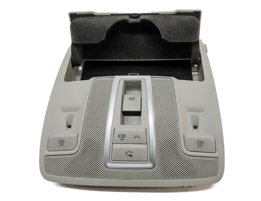 Thumbnail 5: 12 MERCEDES ML350 (W166) FRONT INTERIOR OVERHEAD DOME LIGHT LAMP SUNGLASS HOLDER