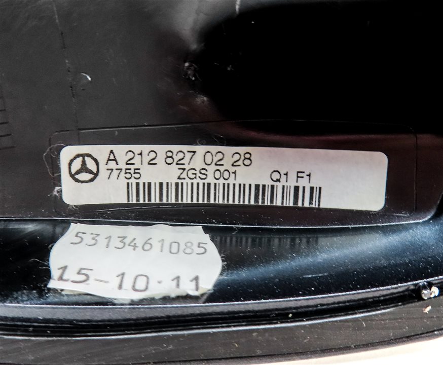 Thumbnail 7: 12 MERCEDES ML350 (W166) ROOF MOUNT RADIO STEREO SHARK FIN ANTENNA COVER (Gray)