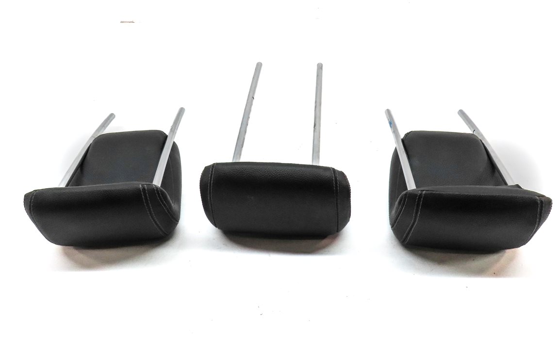 Thumbnail 5: 12-15 MERCEDES ML-CLASS (W166) REAR LEFT CENTER RIGHT SEAT HEADREST SET3 (Black)