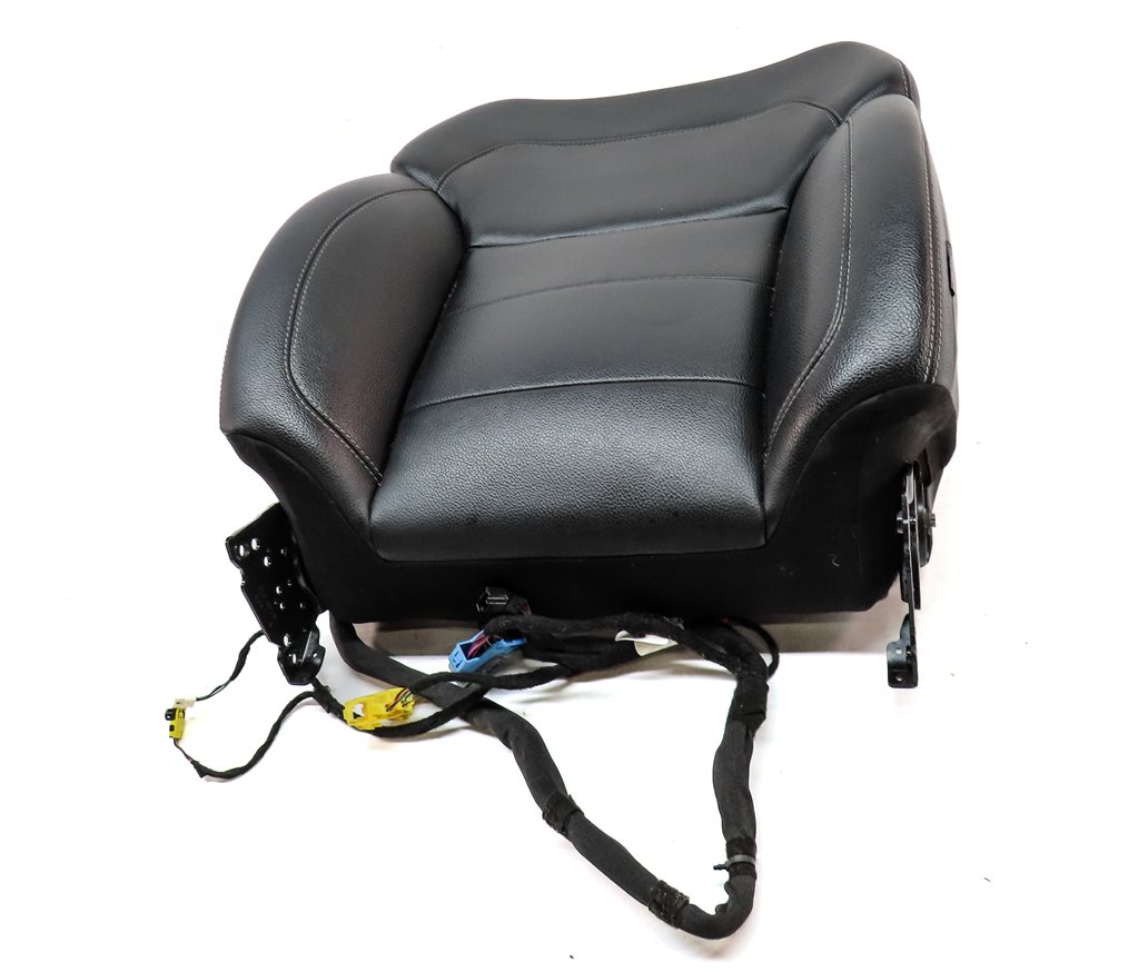 Thumbnail 2: 12 MERCEDES ML350 W166 FRONT LEFT UPPER MEMORY HEATED SEAT BACK CUSHION (Black)