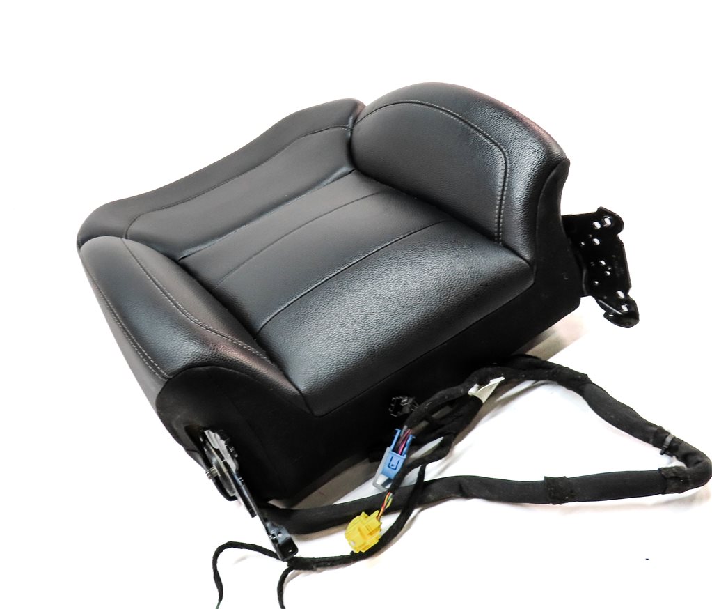 Thumbnail 3: 12 MERCEDES ML350 W166 FRONT LEFT UPPER MEMORY HEATED SEAT BACK CUSHION (Black)