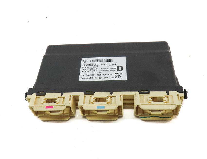 Thumbnail 2: 2012 MERCEDES ML350 (W166) FRONT LEFT DRIVER SEAT CONTROL MODULE