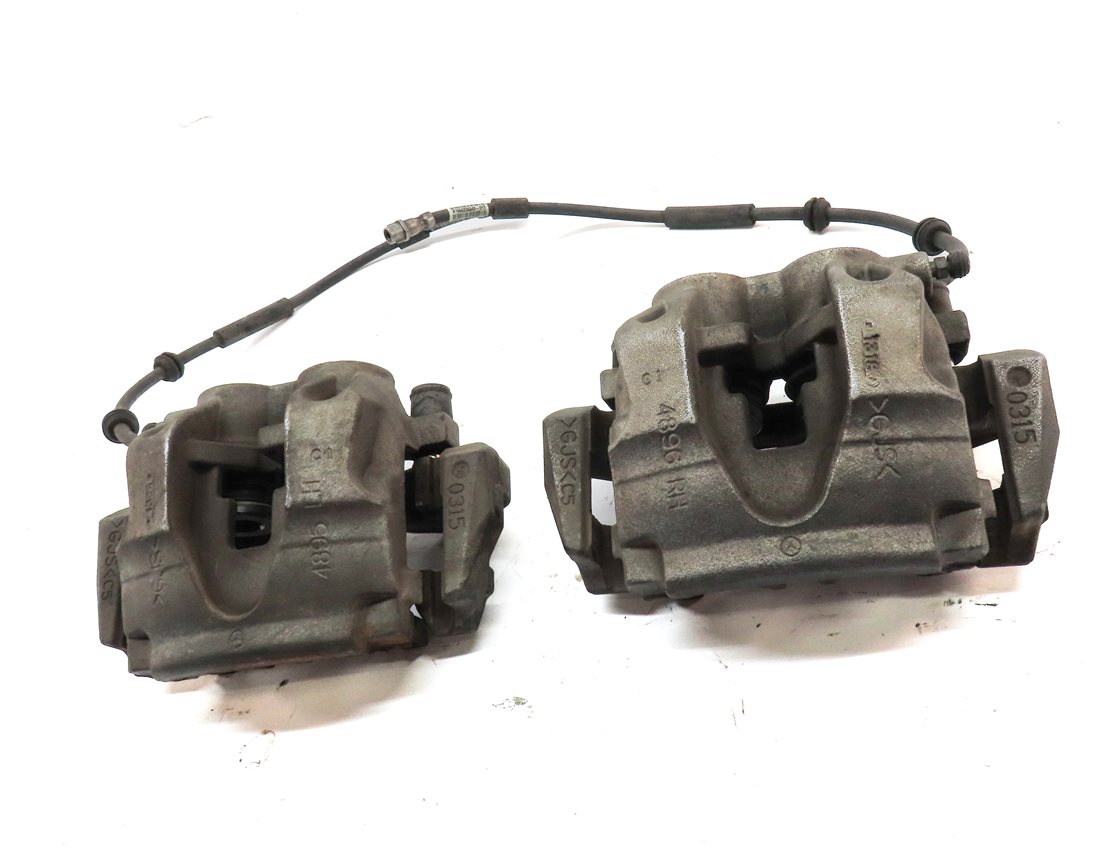 Thumbnail 2: 2012-2019 MERCEDES GL350 GL450 GLS350 ML350 (W166 X166) FRONT BRAKE CALIPER SET