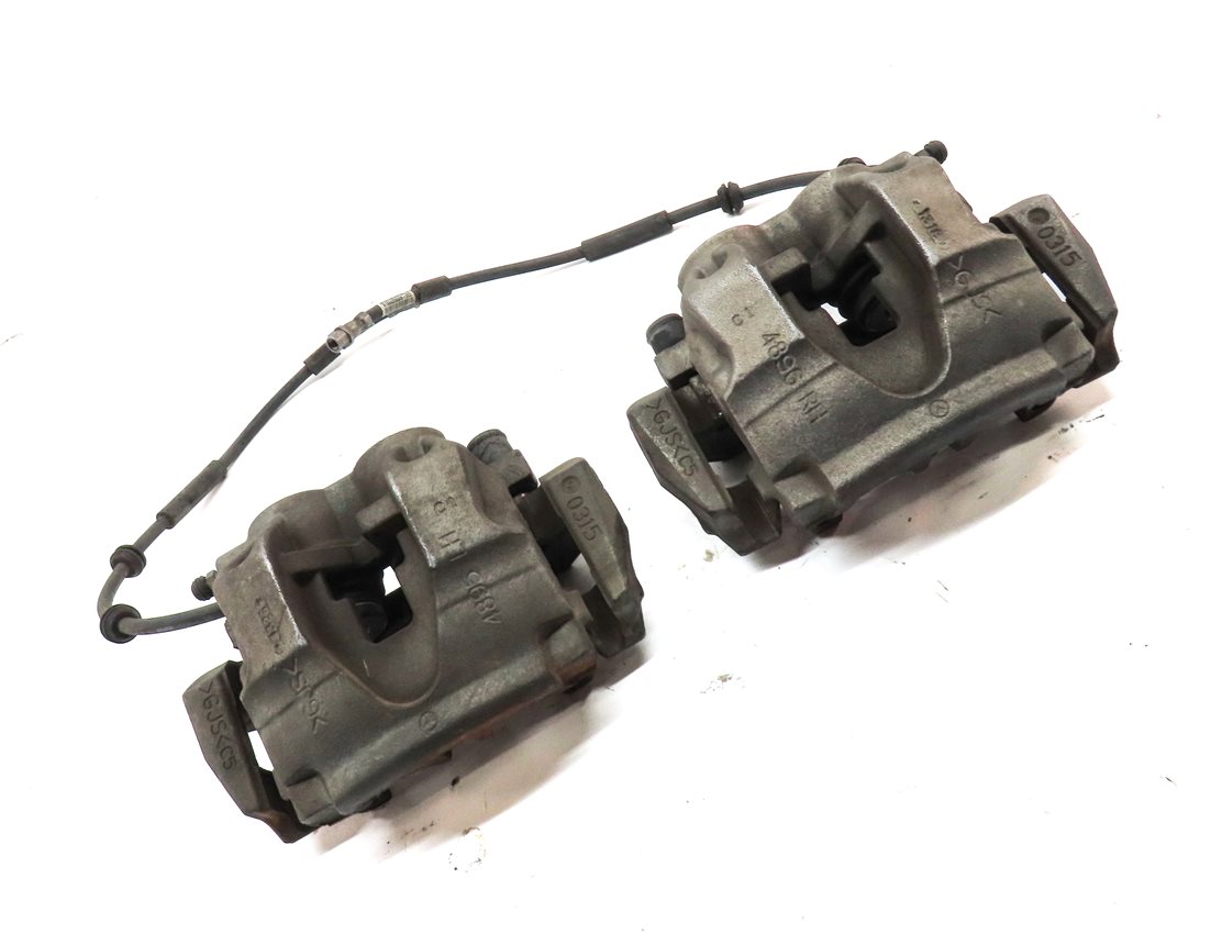 Thumbnail 3: 2012-2019 MERCEDES GL350 GL450 GLS350 ML350 (W166 X166) FRONT BRAKE CALIPER SET