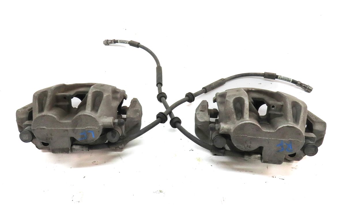 Thumbnail 4: 2012-2019 MERCEDES GL350 GL450 GLS350 ML350 (W166 X166) FRONT BRAKE CALIPER SET