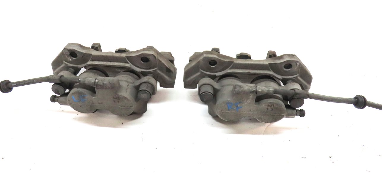 Thumbnail 5: 2012-2019 MERCEDES GL350 GL450 GLS350 ML350 (W166 X166) FRONT BRAKE CALIPER SET