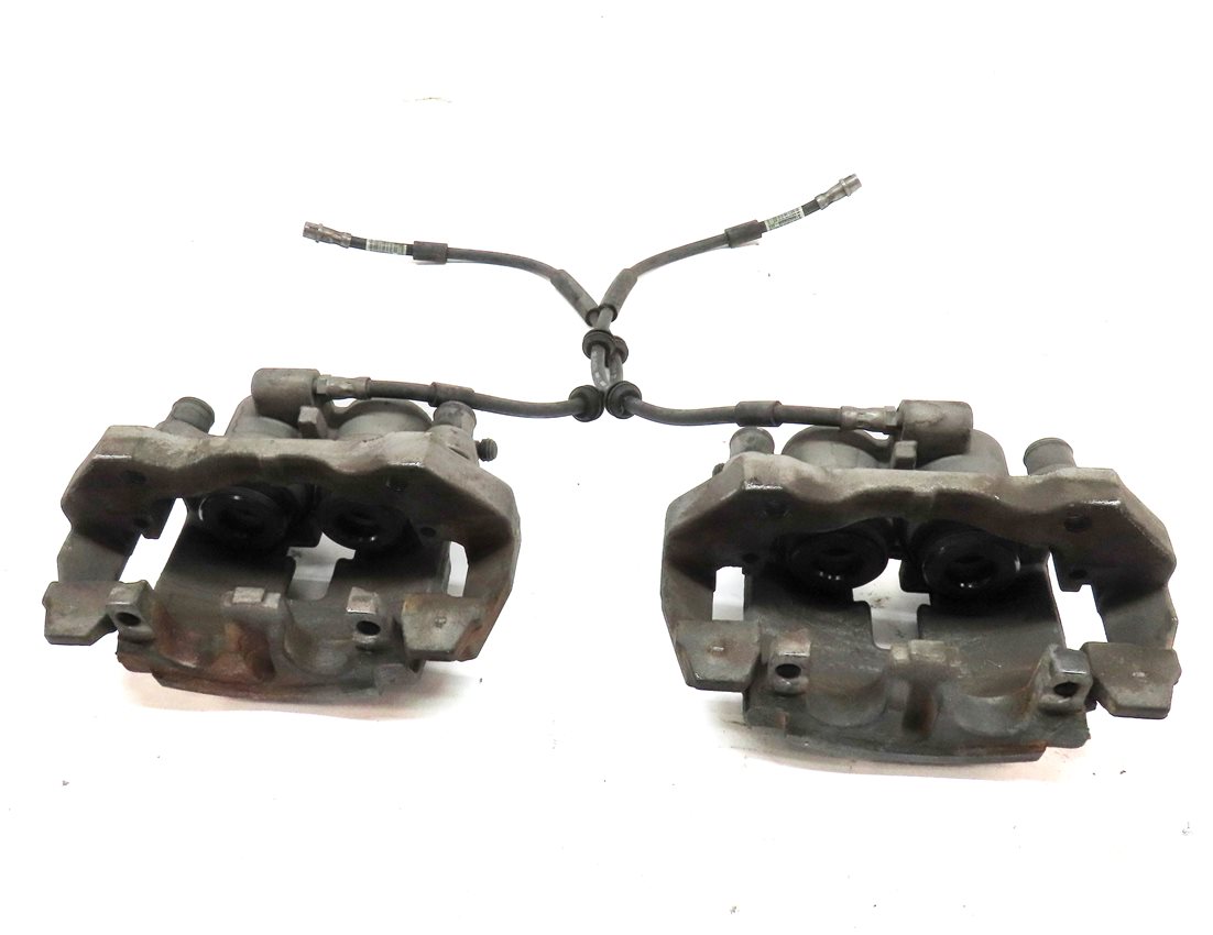 Thumbnail 6: 2012-2019 MERCEDES GL350 GL450 GLS350 ML350 (W166 X166) FRONT BRAKE CALIPER SET
