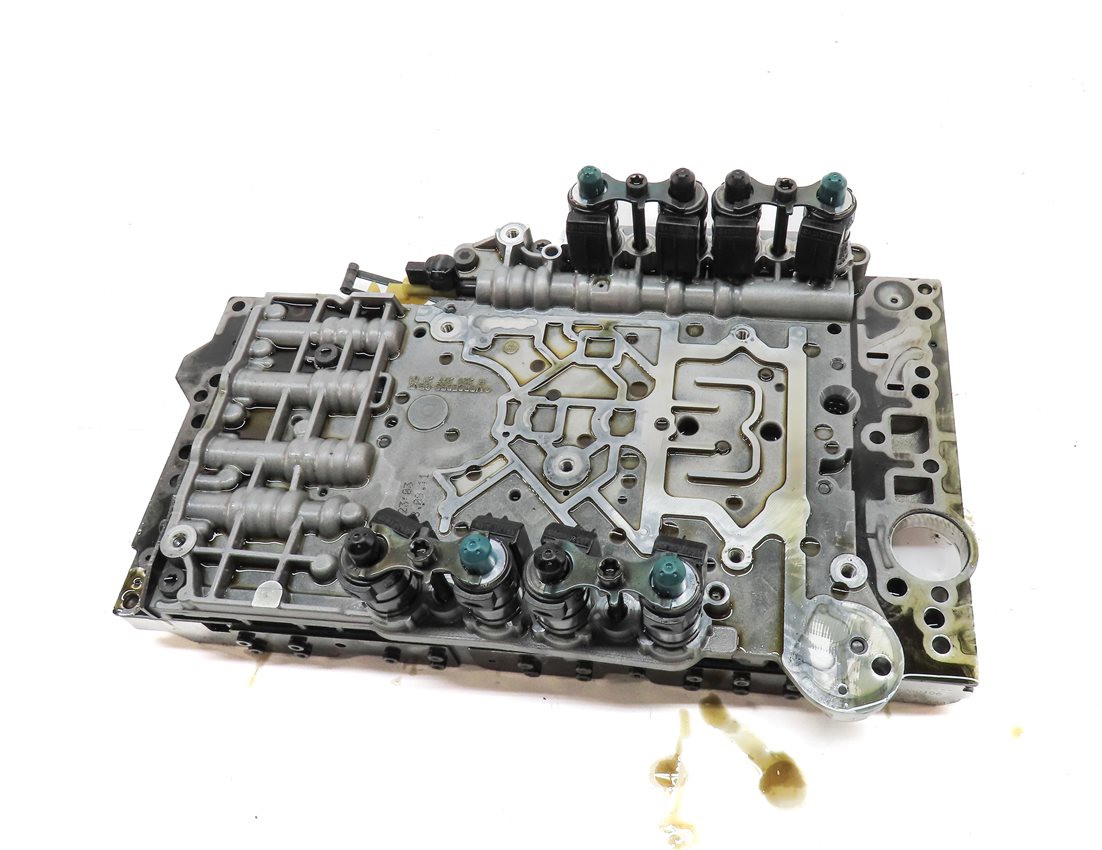 Thumbnail 4: 12-13 MERCEDES ML350 R350 (W166 R251) 722.9 A/T TRANSMISSION VALVE BODY BLOCK