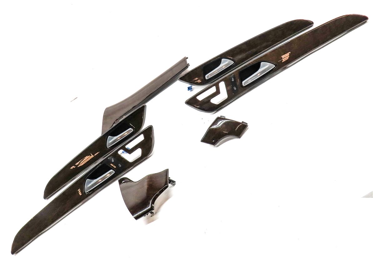 Thumbnail 3: 12 MERCEDES ML350 W166 INTERIOR DASH CENTER CONSOLE DOOR TRIM SET/7 (Eucalyptus)