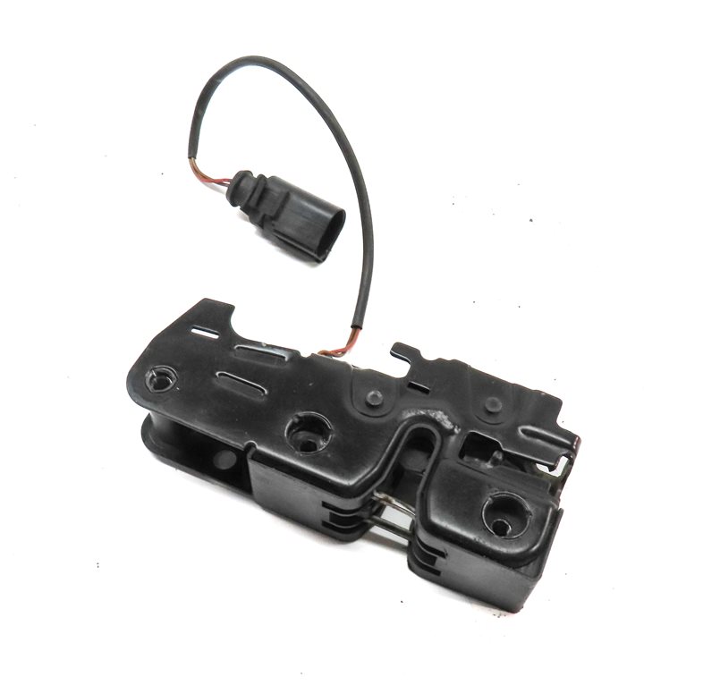 Thumbnail 1: 2014 AUDI Q7 (4L) FRONT HOOD BONNET LID SAFETY LATCH CATCH w/ CABLE