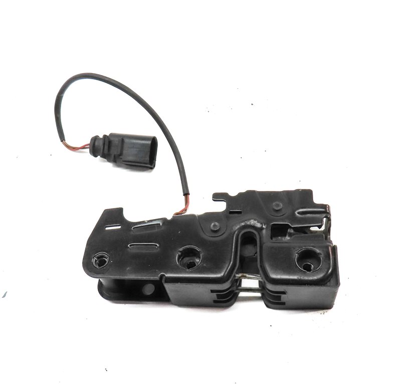 Thumbnail 2: 2014 AUDI Q7 (4L) FRONT HOOD BONNET LID SAFETY LATCH CATCH w/ CABLE