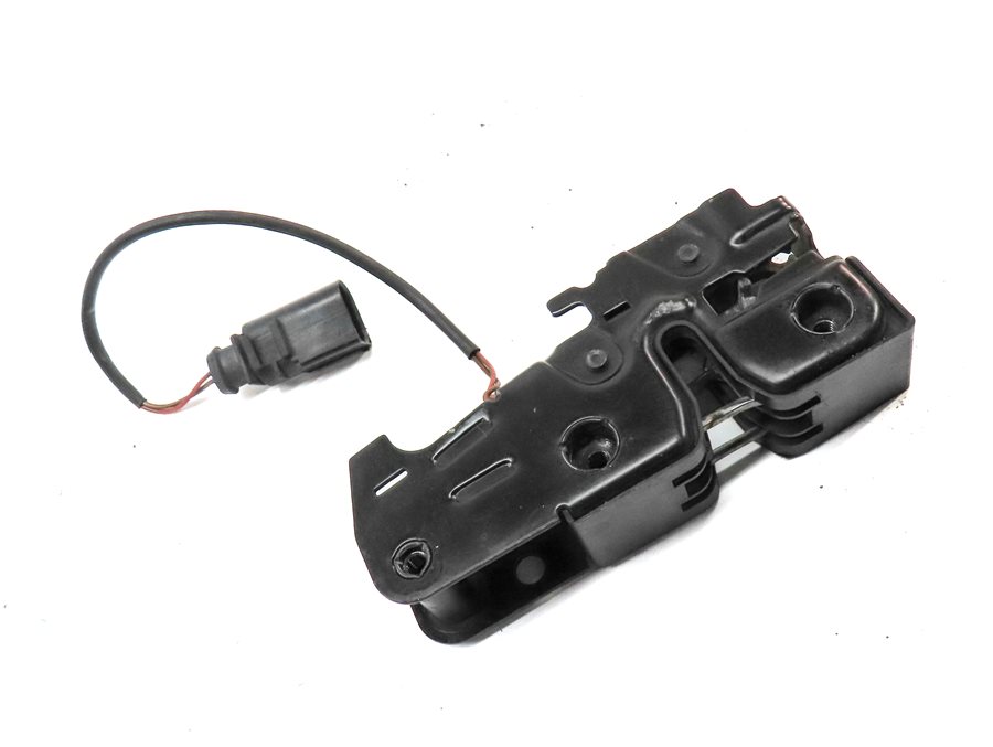 Thumbnail 3: 2014 AUDI Q7 (4L) FRONT HOOD BONNET LID SAFETY LATCH CATCH w/ CABLE
