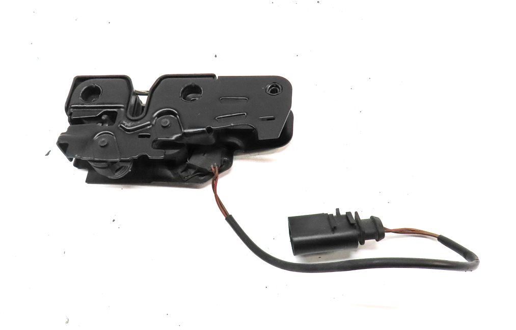Thumbnail 4: 2014 AUDI Q7 (4L) FRONT HOOD BONNET LID SAFETY LATCH CATCH w/ CABLE