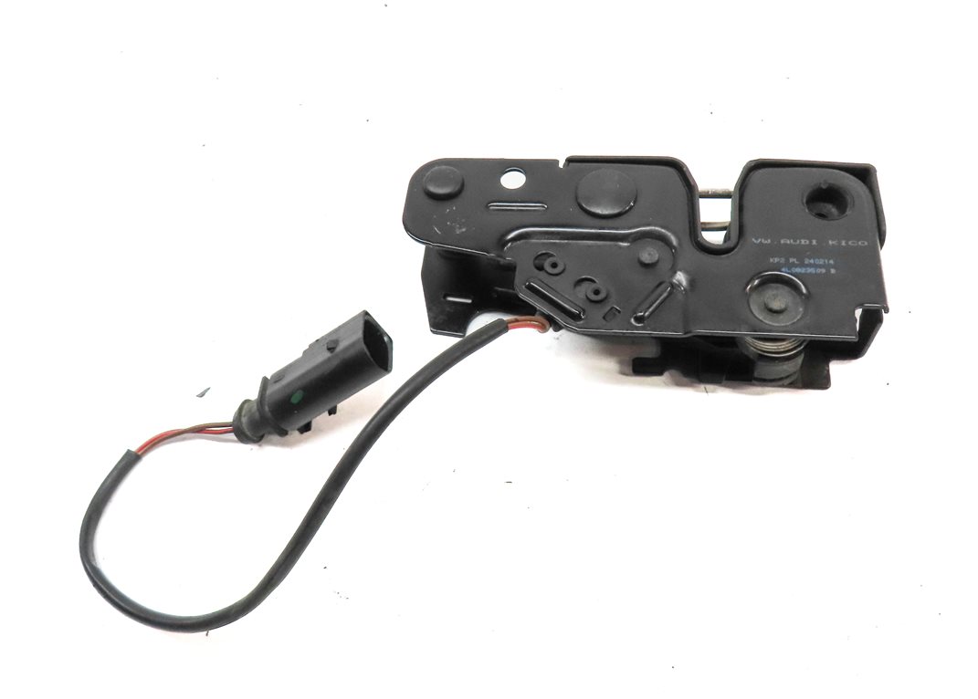 Thumbnail 6: 2014 AUDI Q7 (4L) FRONT HOOD BONNET LID SAFETY LATCH CATCH w/ CABLE