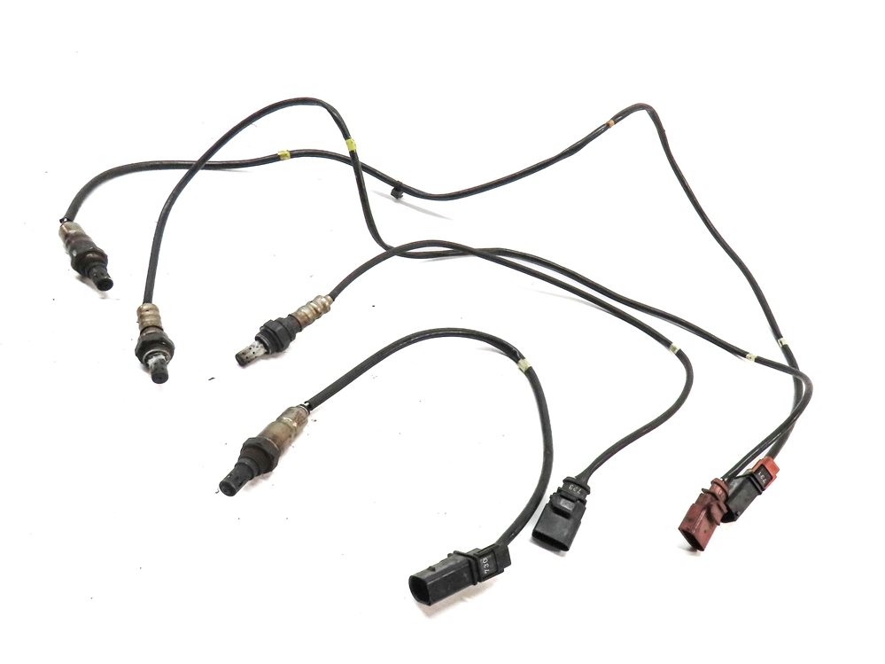 2014 AUDI Q7 (4L) 3.0L SUPER (CTWB) ENGINE OXYGEN O2 LAMBDA PROBE SENSOR SET/4