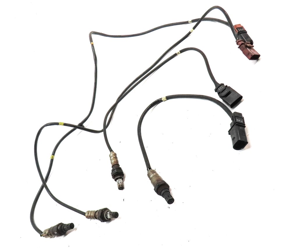 Thumbnail 3: 2014 AUDI Q7 (4L) 3.0L SUPER (CTWB) ENGINE OXYGEN O2 LAMBDA PROBE SENSOR SET/4