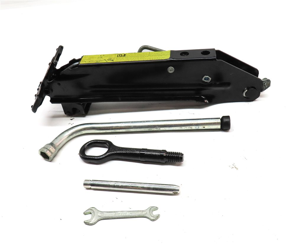 Thumbnail 2: 2013-2015 AUDI Q7 (4L) EMERGENCY SPARE TIRE CAR LIFT JACK LUG WRENCH TOOL KIT