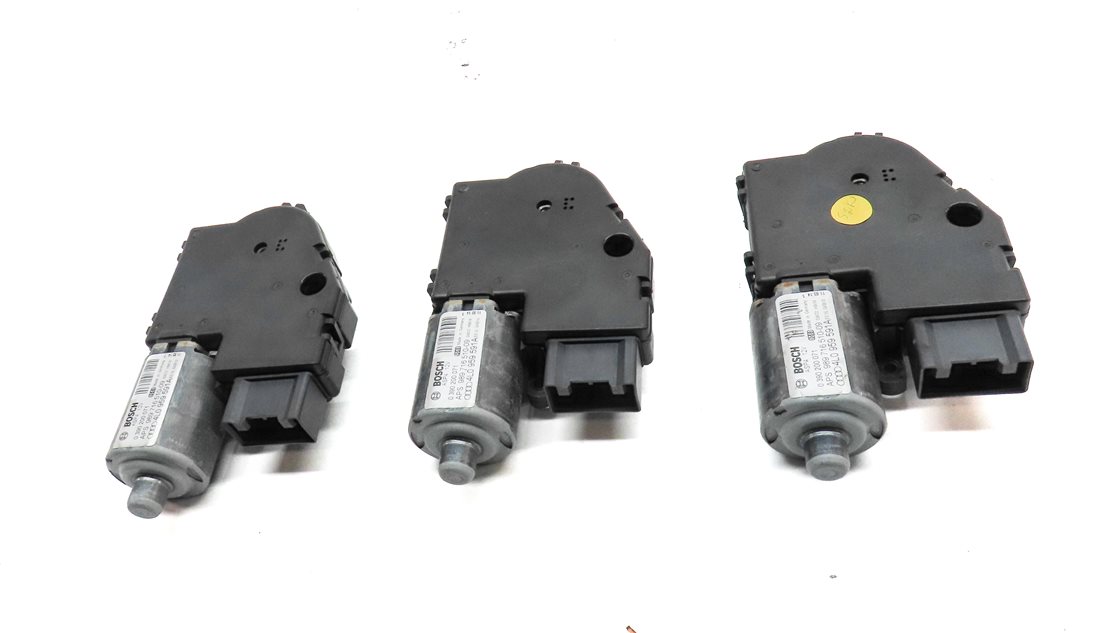 Thumbnail 2: 07-14 AUDI Q7 4L PANORAMIC SUNROOF MOTOR SUN ROOF MOTOR SUNSHADE MOTOR SET/3