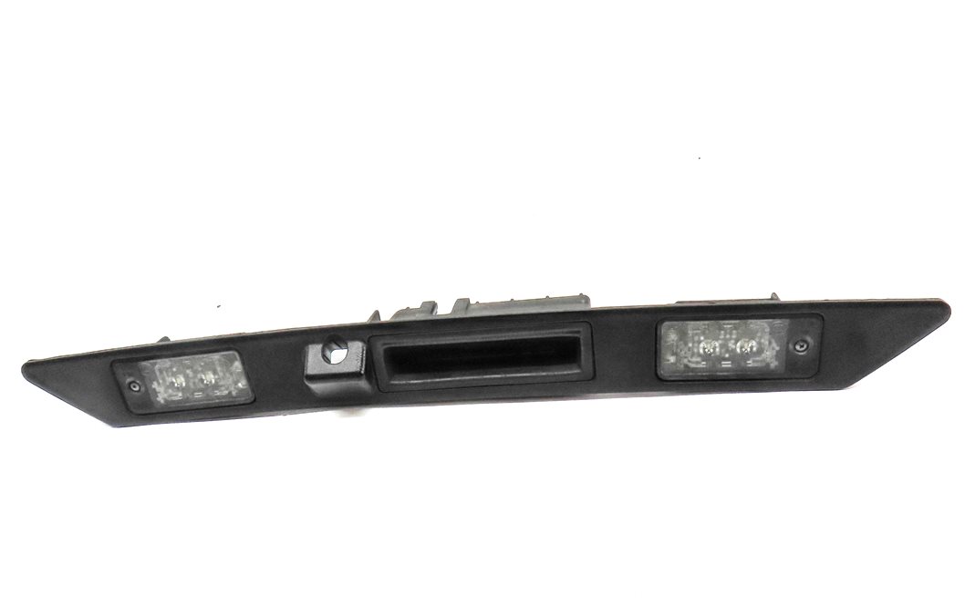 Thumbnail 2: 2014 AUDI Q7 (4L) REAR TAILGATE HATCH LID RELEASE HANDLE w/ LICENSE PLATE LIGHTS