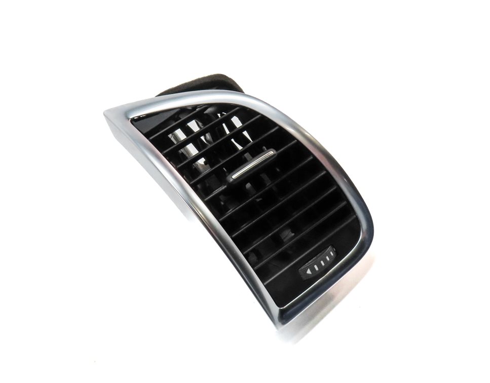 Thumbnail 3: 2014 AUDI Q7 (4L) FRONT LEFT DRIVER DASH HEAT AIR AC HVAC VENT (Black)