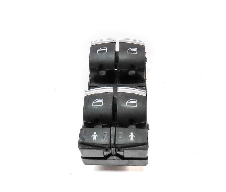 Thumbnail 2: 2011-2015 AUDI Q7 (4L) LEFT DRIVER MASTER POWER WINDOW SWITCH w/ CHILD LOCK