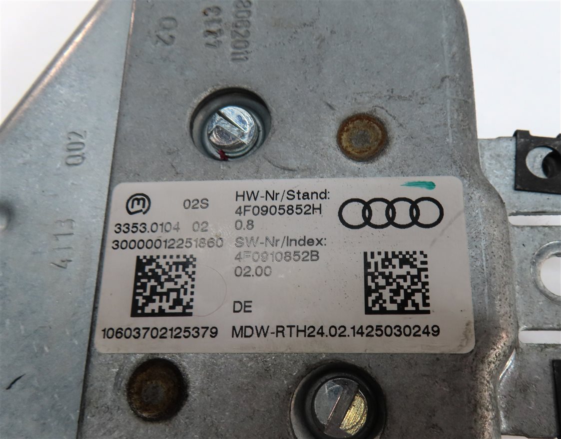 Thumbnail 15: 13-15 AUDI Q7 (4L) 3.0L CTWB SUPERCHARGED ENGINE BCM IMMOBILIZER MODULE KEY SET