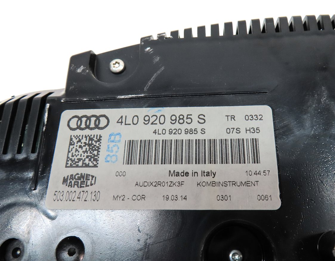 Thumbnail 21: 13-15 AUDI Q7 (4L) 3.0L CTWB SUPERCHARGED ENGINE BCM IMMOBILIZER MODULE KEY SET