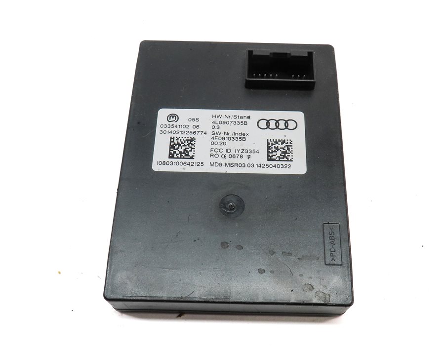 Thumbnail 8: 13-15 AUDI Q7 (4L) 3.0L CTWB SUPERCHARGED ENGINE BCM IMMOBILIZER MODULE KEY SET