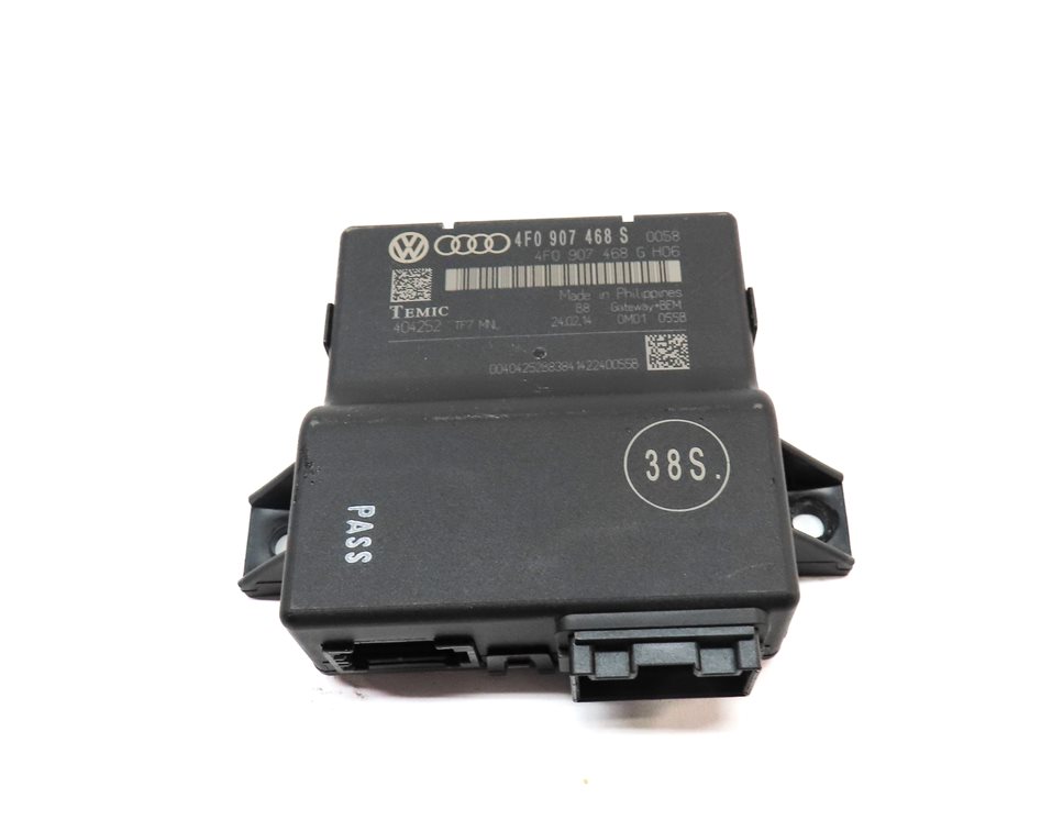 Thumbnail 9: 13-15 AUDI Q7 (4L) 3.0L CTWB SUPERCHARGED ENGINE BCM IMMOBILIZER MODULE KEY SET