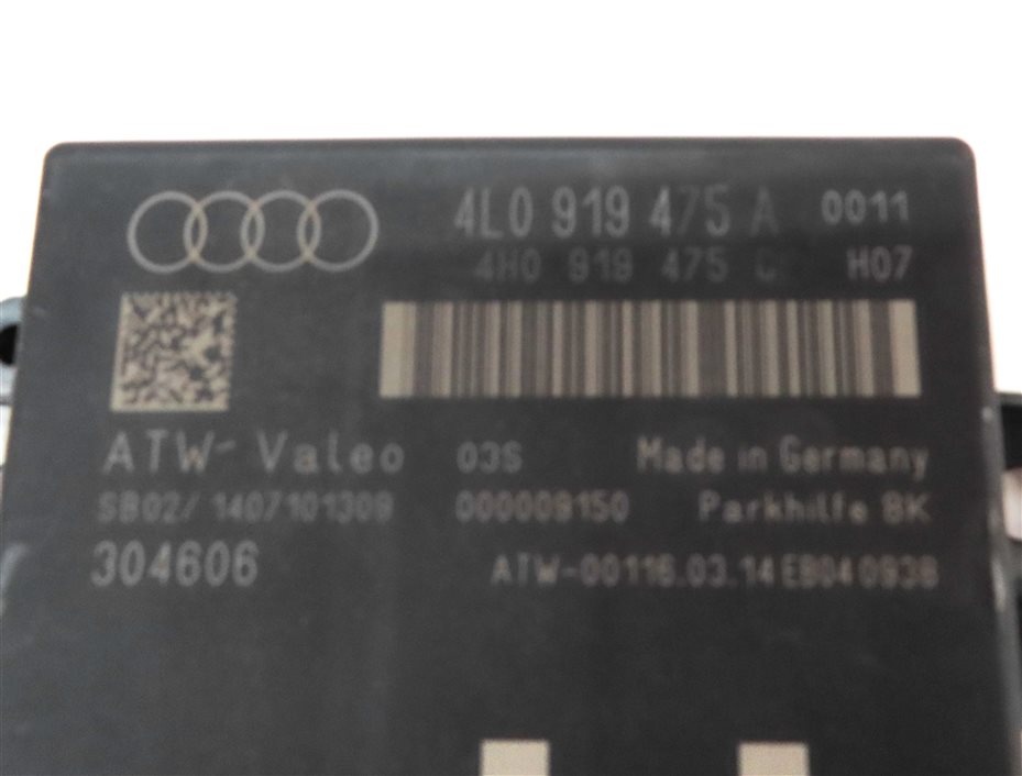 Thumbnail 4: 2013-2015 AUDI Q7 (4L) DRIVER ASSIST PDC PARK DISTANCE SENSOR CONTROL MODULE