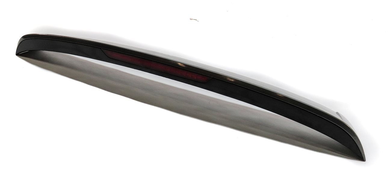 2007-2015 AUDI Q7 (4L) REAR SPOILER WING w/ 3rd THIRD BRAKE LIGHT LAMP (Gray)
