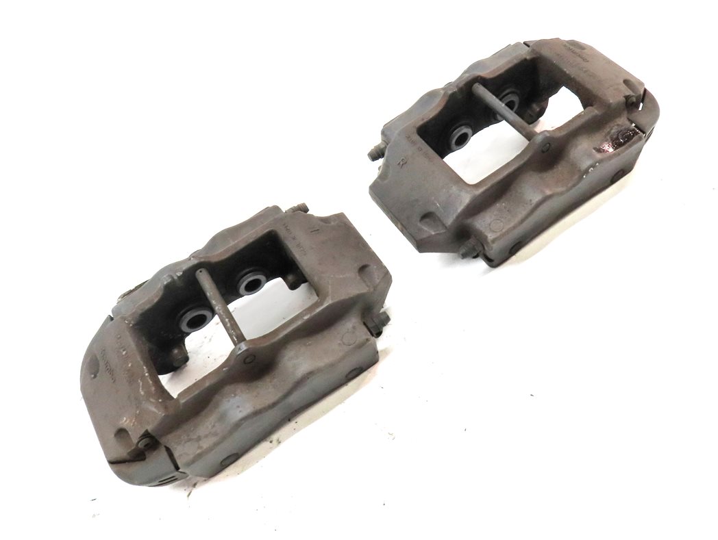 Thumbnail 3: 04-15 VW TOUAREG AUDI Q7 4L REAR LEFT & RIGHT ABS DISC BRAKE CALIPER SET2 BREMBO