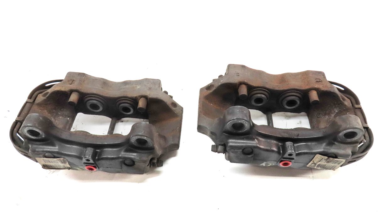 Thumbnail 6: 04-15 VW TOUAREG AUDI Q7 4L REAR LEFT & RIGHT ABS DISC BRAKE CALIPER SET2 BREMBO