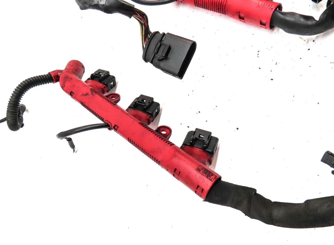 Thumbnail 4: 2014 AUDI Q7 (4L) 3.0L SUPER (CTWB) ENGINE MOTOR WIRE WIRING HARNESS LOOM