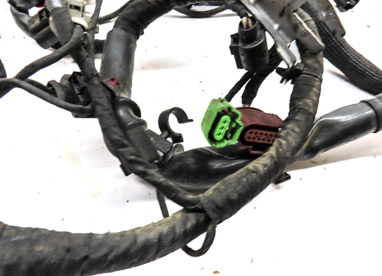 Thumbnail 6: 2014 AUDI Q7 (4L) 3.0L SUPER (CTWB) ENGINE MOTOR WIRE WIRING HARNESS LOOM