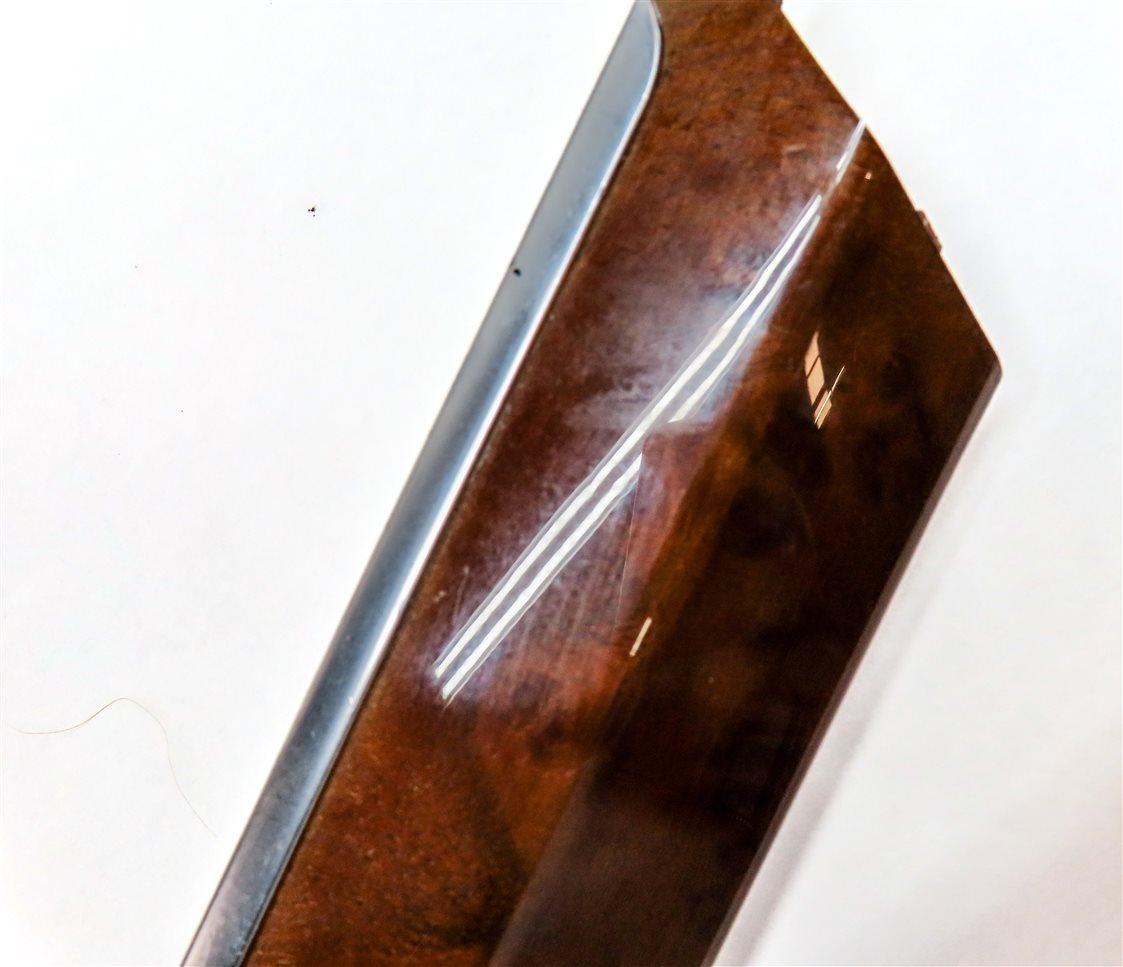Thumbnail 4: 2014 AUDI Q7 (4L) 3.0L INTERIOR DASH CENTER CONSOLE DOOR TRIM SET/6  (Walnut)
