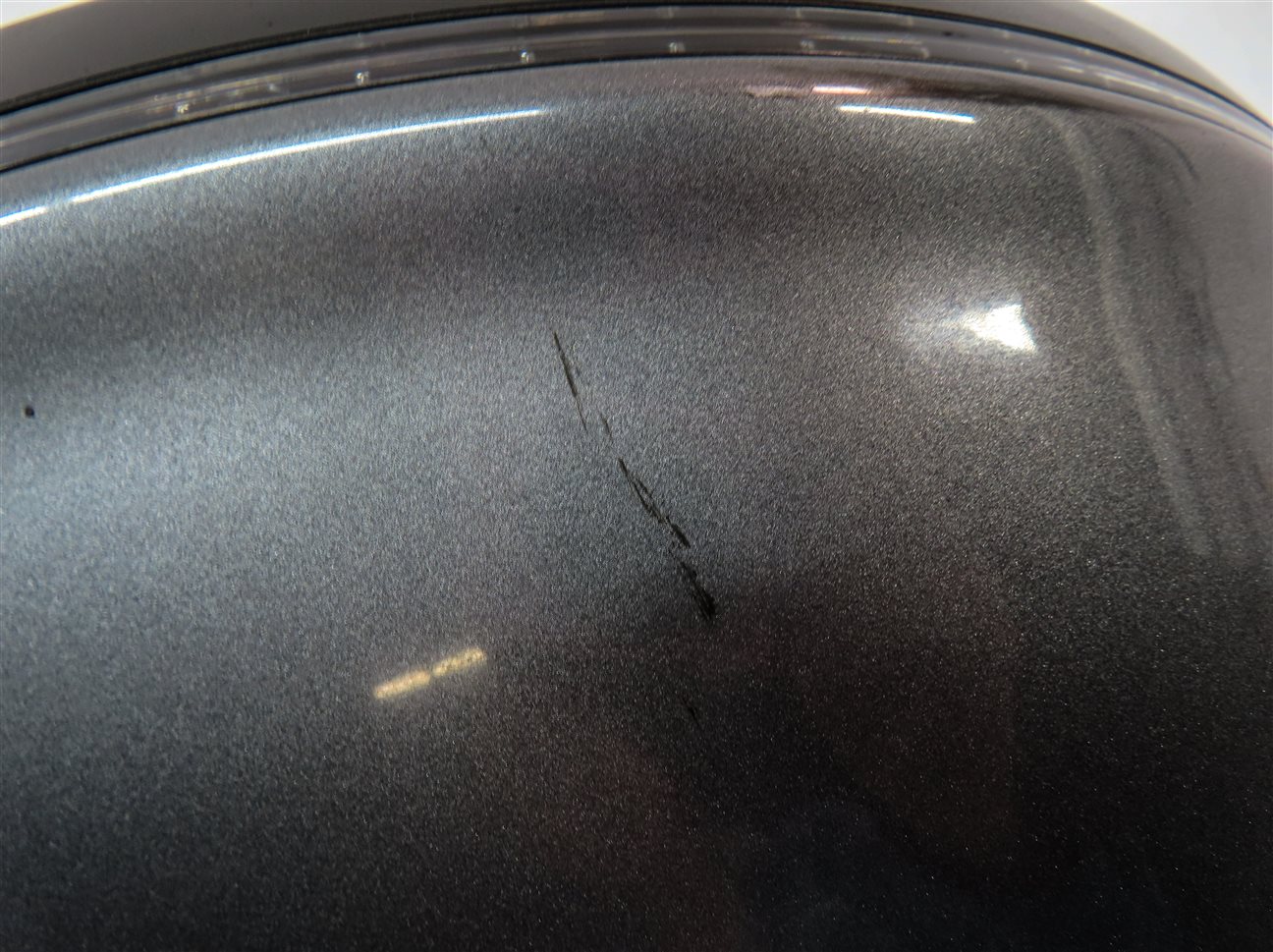 Thumbnail 10: 13-15 AUDI Q7 (4L) FRONT RIGHT PASSENGER HEATED BLIND SPOT DOOR MIRROR (Gray)
