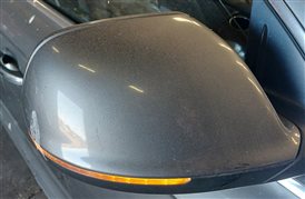Thumbnail 2: 13-15 AUDI Q7 (4L) FRONT RIGHT PASSENGER HEATED BLIND SPOT DOOR MIRROR (Gray)