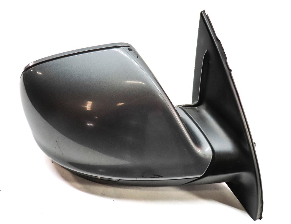 Thumbnail 6: 13-15 AUDI Q7 (4L) FRONT RIGHT PASSENGER HEATED BLIND SPOT DOOR MIRROR (Gray)