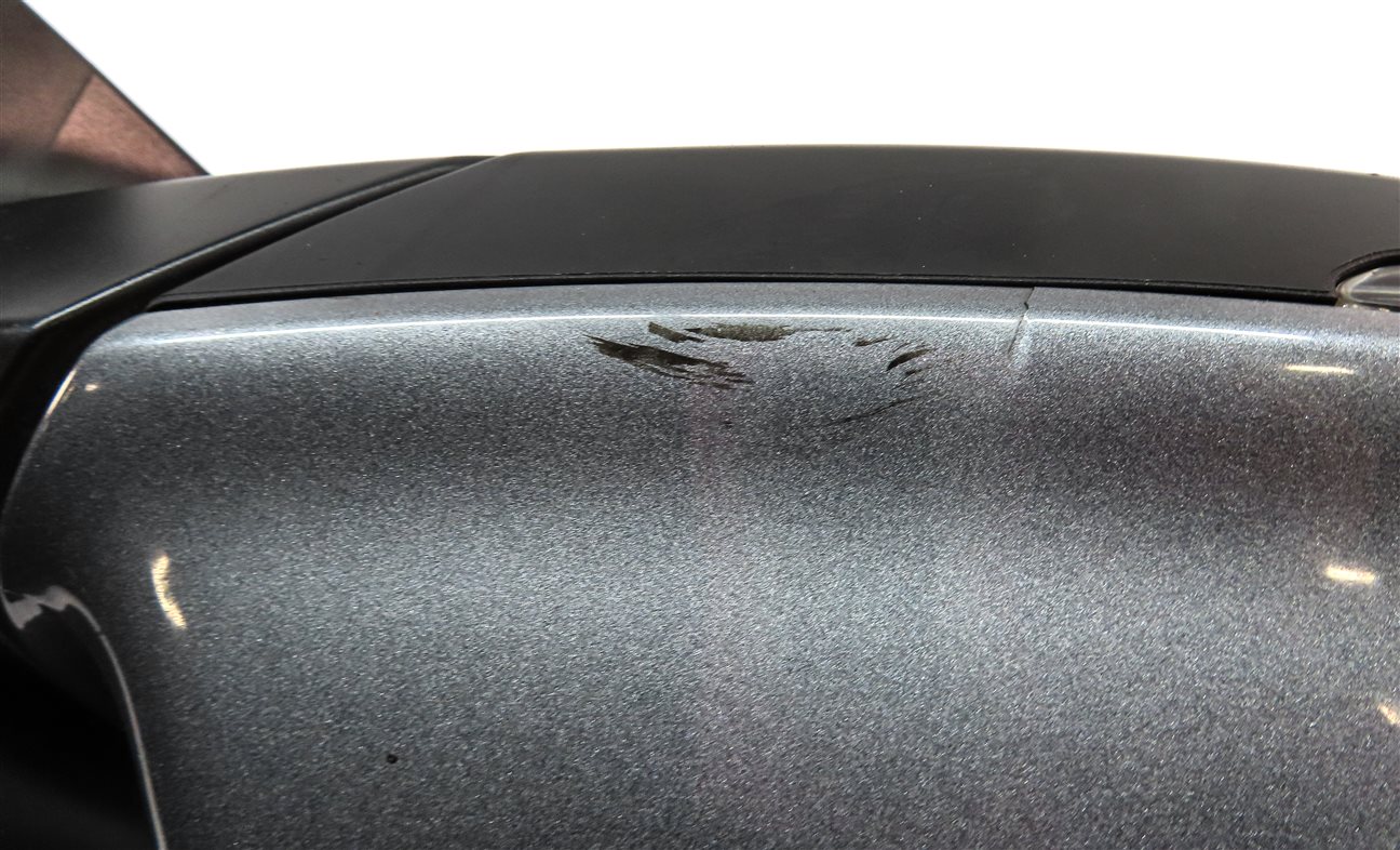 Thumbnail 9: 13-15 AUDI Q7 (4L) FRONT RIGHT PASSENGER HEATED BLIND SPOT DOOR MIRROR (Gray)
